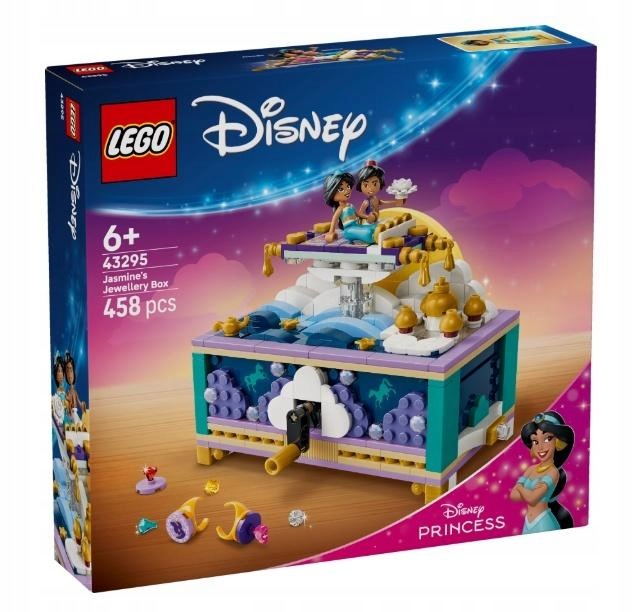 Lego(r) Disney 43295 Šperkovnice na bižuterii Jasmíny