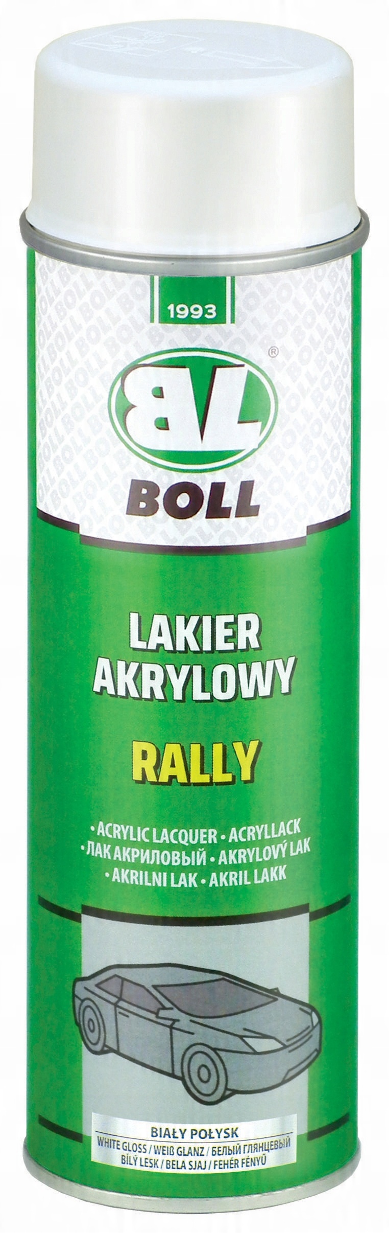 

Boll Lakier Akrylowy Biały Rally Biały Połysk