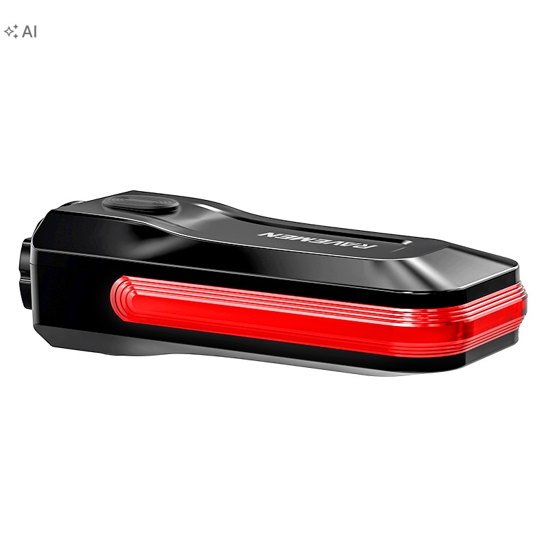 Ravemen CL200 zadní světlo na kolo s brzdovým senzorem Usb-c IPX6