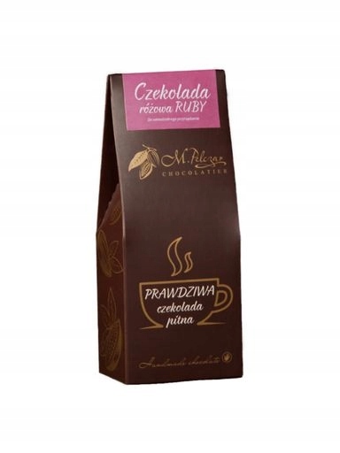 Levně M.Pelczar Čokoláda pitná růžová Ruby 200 g