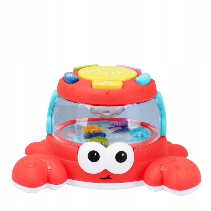 Uciekający Krab zabawka do raczkowania Z DŹWIĘKIEM I ŚWIATŁEM Pełzający Płeć chłopcy dziewczynki