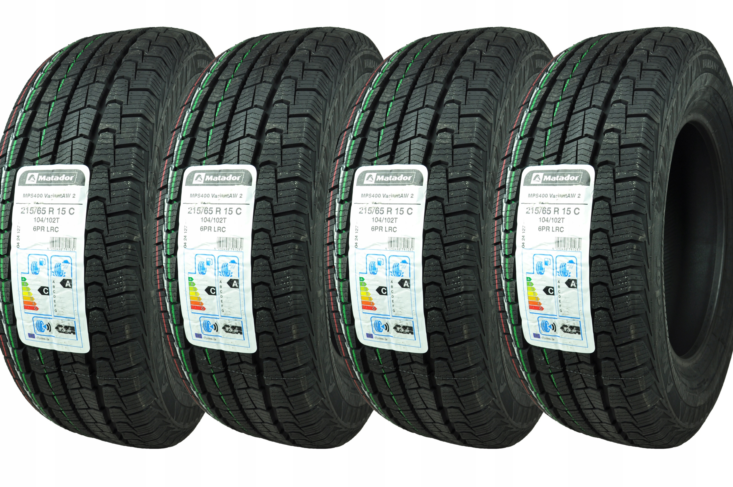 

4 x 215/65R15C 104/102T Matador Całoroczne