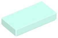 

Lego 3069b Tile Płytka 1x2 light aqua Nowa (1g)