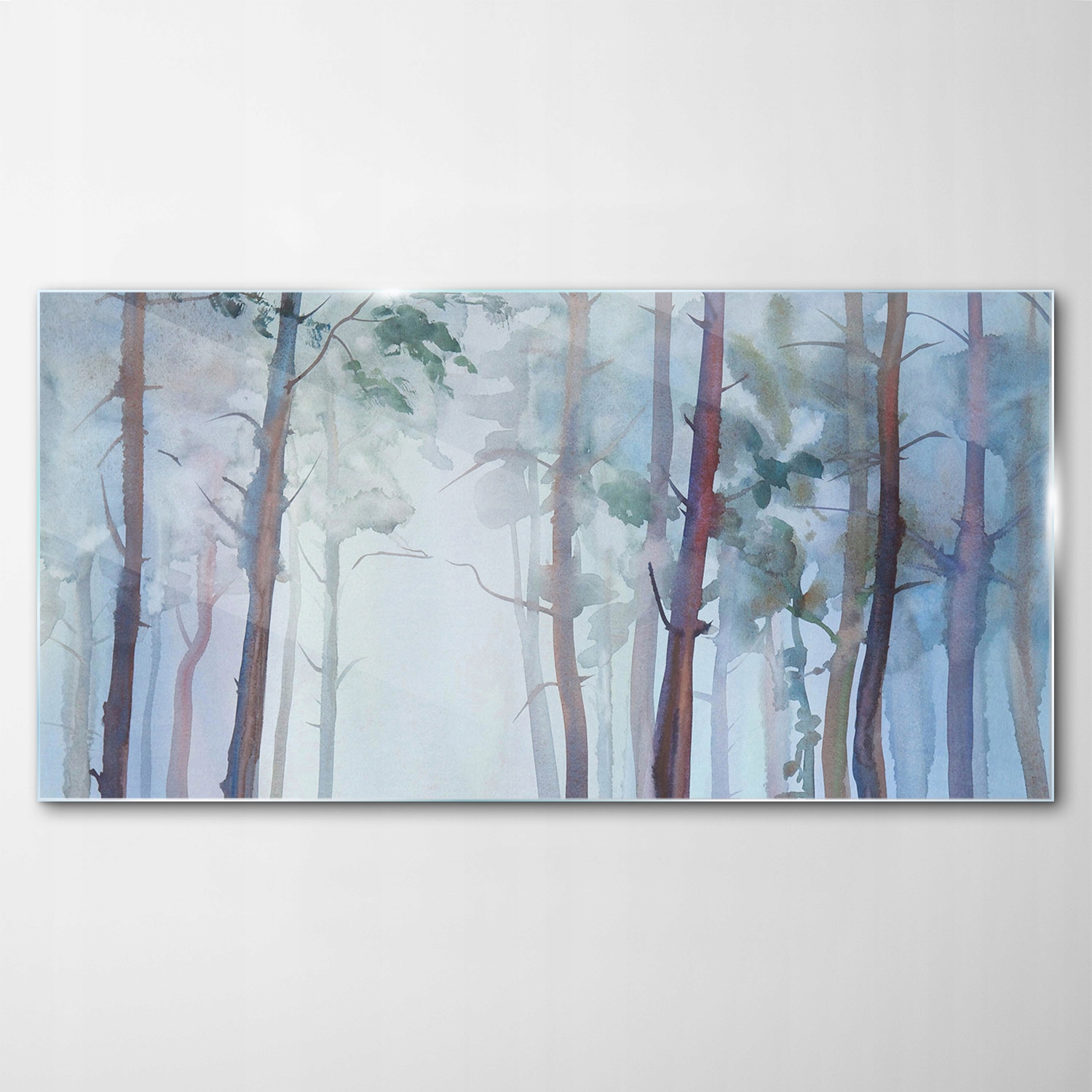 

Hartowany Obraz Szklany Krajobraz Mgła Las 120x60