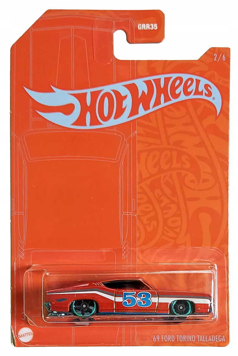 

Hot Wheels 2021 '69 Ford Torino Talladega (GRR09)