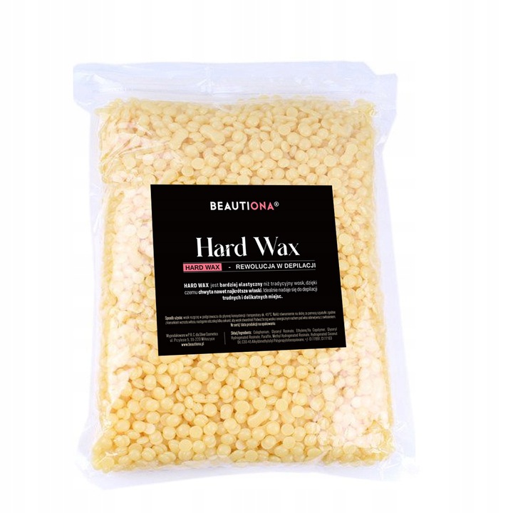 ZESTAW DO DEPILACJI PODGRZEWACZ WOSK TWARDY 5x100g Marka Beautiona