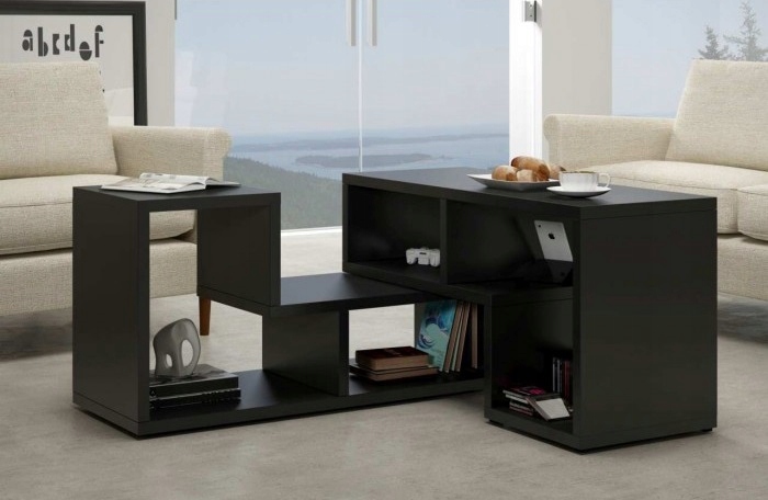 WIELOFUNKCYJNY DĄB SONOMA REGAŁ SZAFKA RTV 48x123 Kolor mebla dąb sonoma