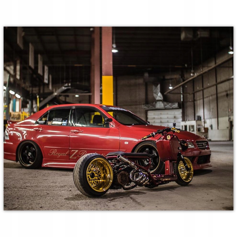 

Plakat 50x40 Custom Motorcycle Car