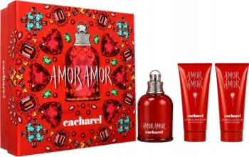 Cacharel Amor Amor 50ml Edt 2x 50ml Body Lotion
