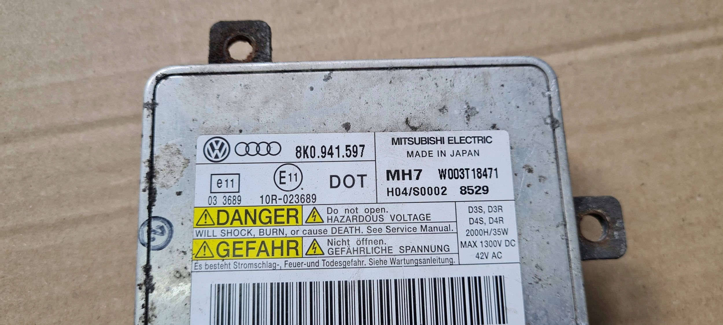 A4 B8 LIFT modulo Centralina LED 8K0941597 A6 C7 4G A7 A5 Q5