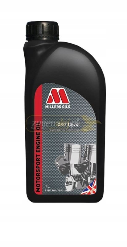 Olej do docierania silnika Millers Oils 10W40 Competition Running In Oil 1L