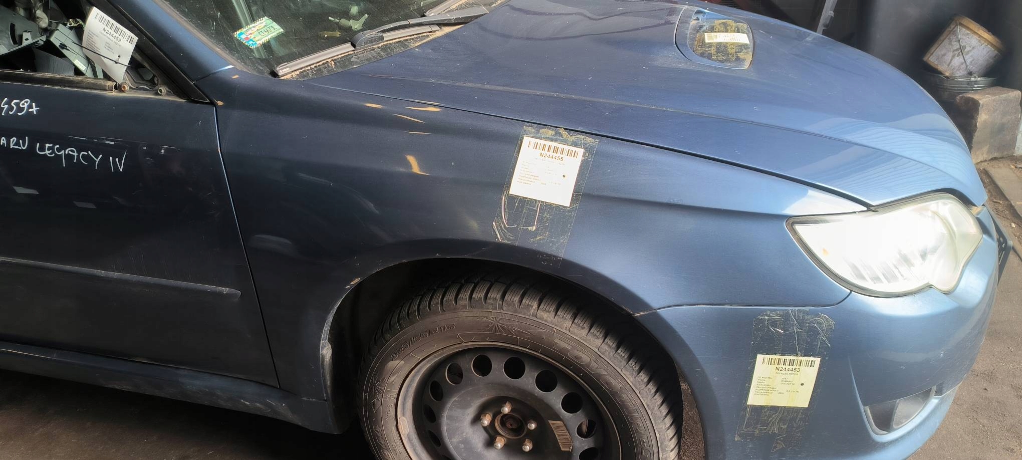 fender right front SUBARU LEGACY IV