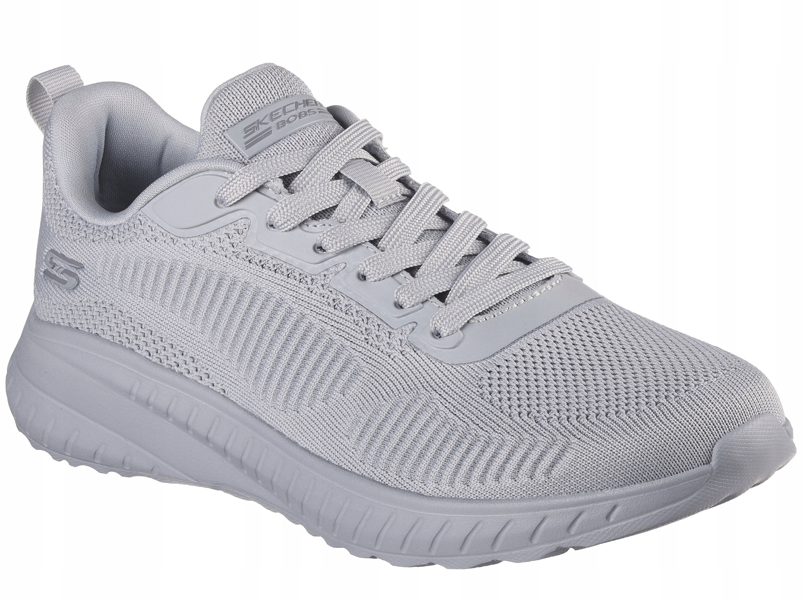 Skechers Bobs Squad Chaos Face Off 117209 Ltgy Buty Damskie Sneakersy Szare