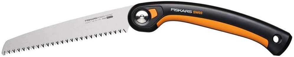 Fiskars Skladacia Píla Plus 21 CM Pre Hrubé Kmene A Power Tooth Vetvy