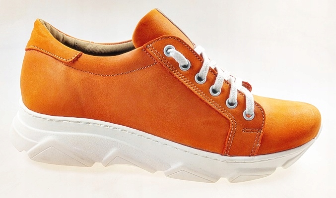 Olivia Shoes 8143 polobotka oranžová vel 38