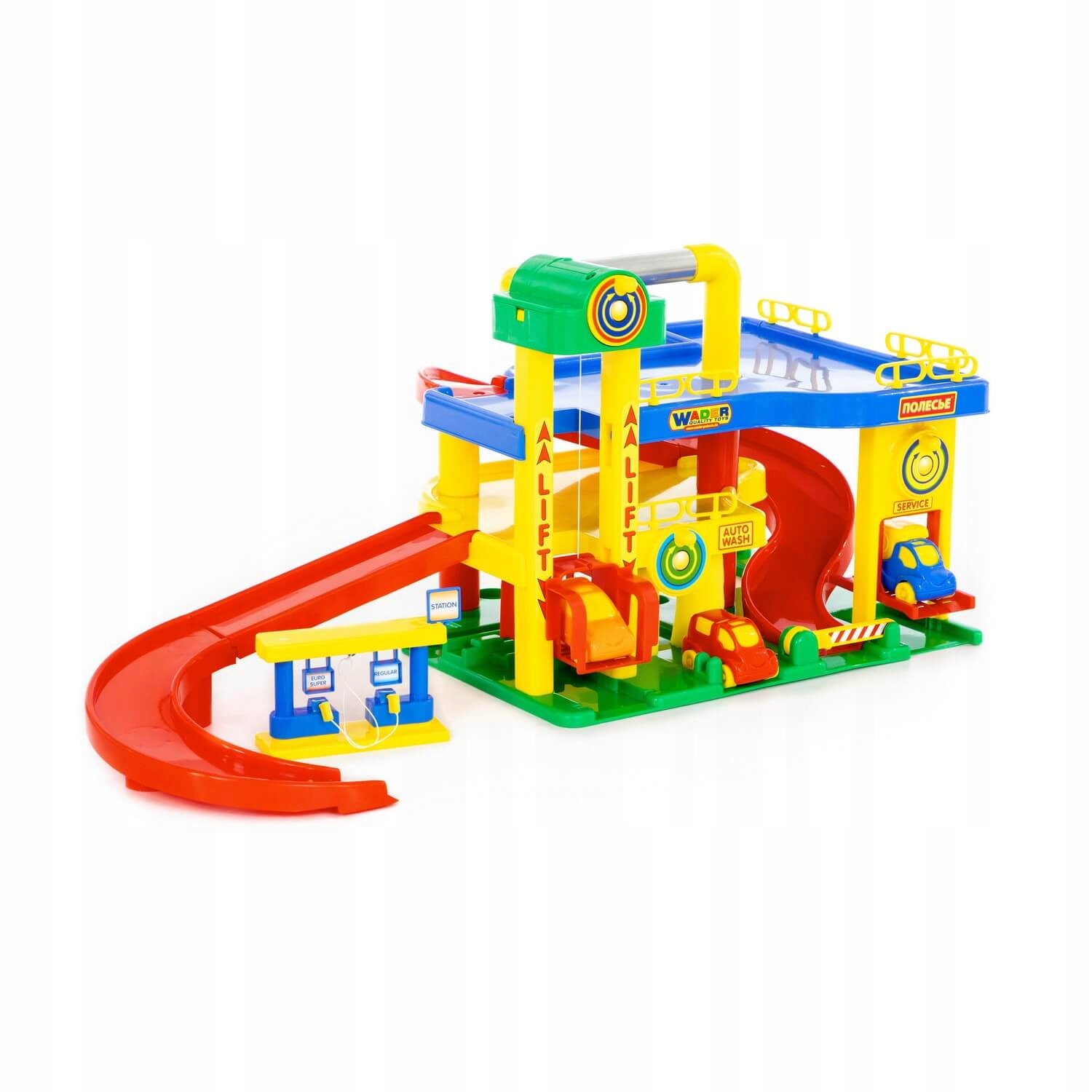 GARAŻ PARKING 2 POZIOMY WINDA MYJNIA Nr 1+3 AUTA Materiał plastik