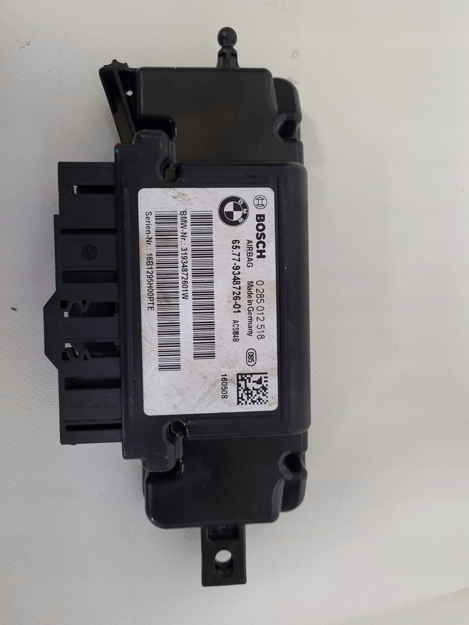 Модуль датчика подушки 9348726 BMW F20 LIFT 2016