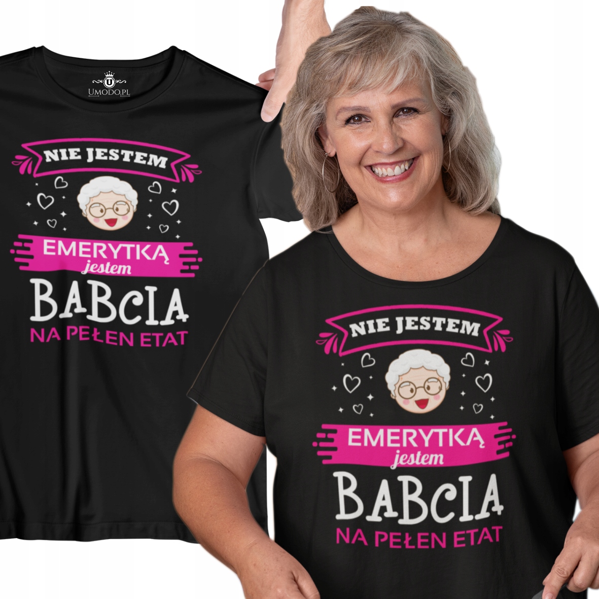 

Koszulka na Dzień Babci Babcia Emerytka 3XL
