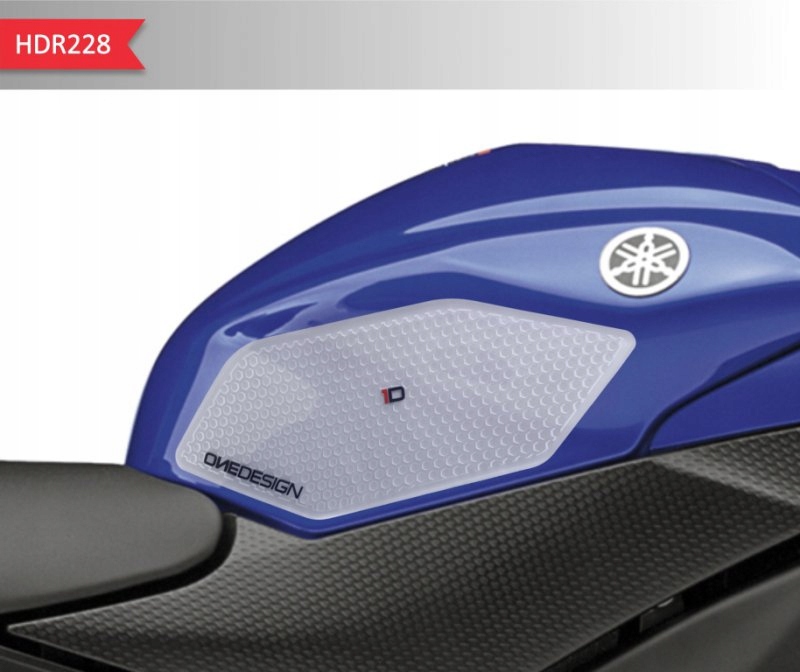 Onedesign Bočný Grip s výstupkami Yamaha R6 Yamaha 2008-2016 priehľadný