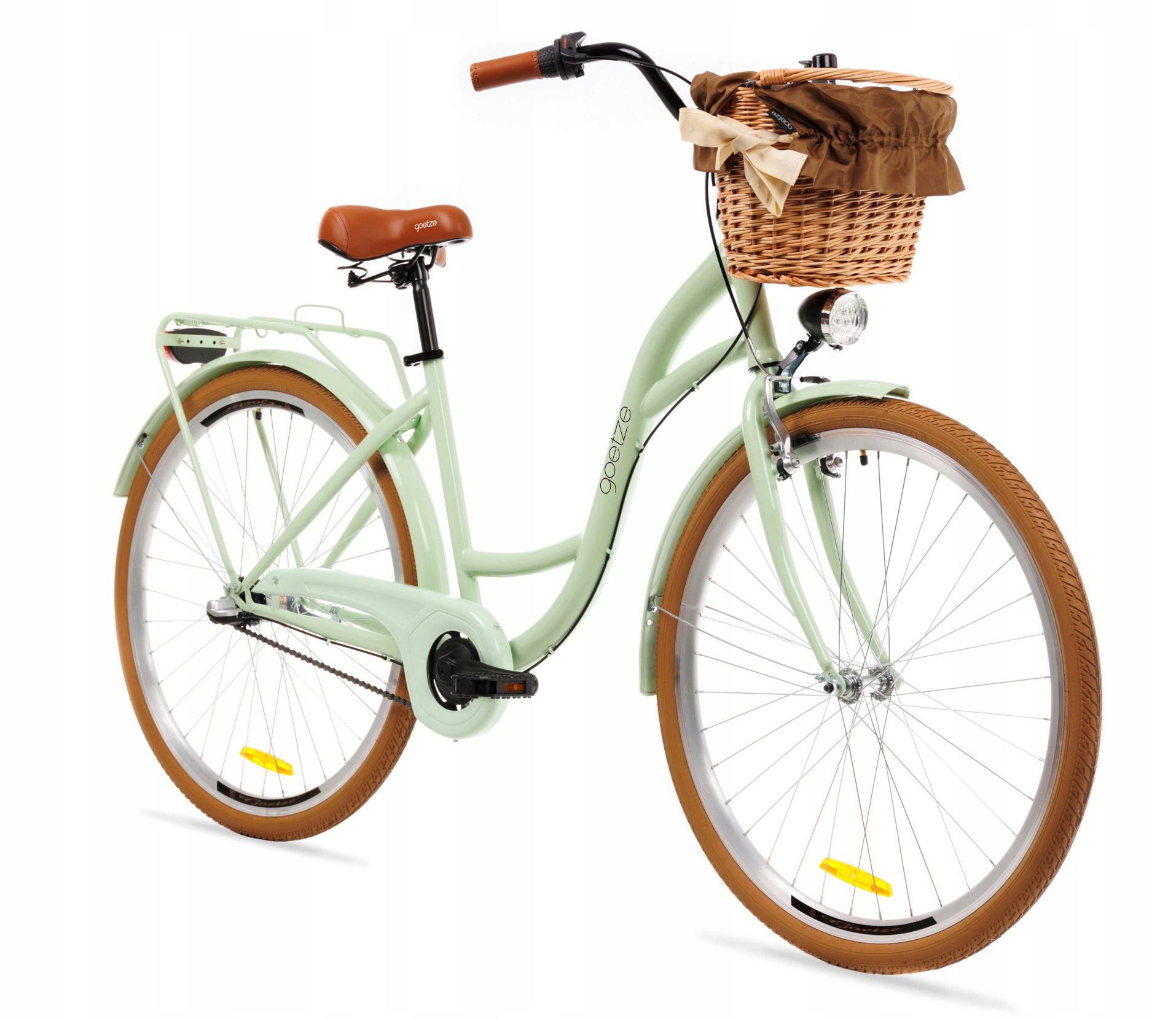 Rower miejski GOETZE Style 28 3b+kosz LEKKA DAMKA Rok produkcji 2022