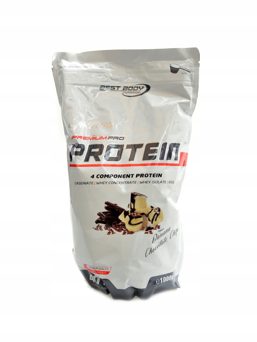 Gourmet premium pro protein 1000g banán s kousky čokolády