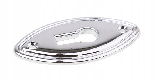 

Szyld Meblowy Nakładany Chrom 23x45 mm Zamka Klucz