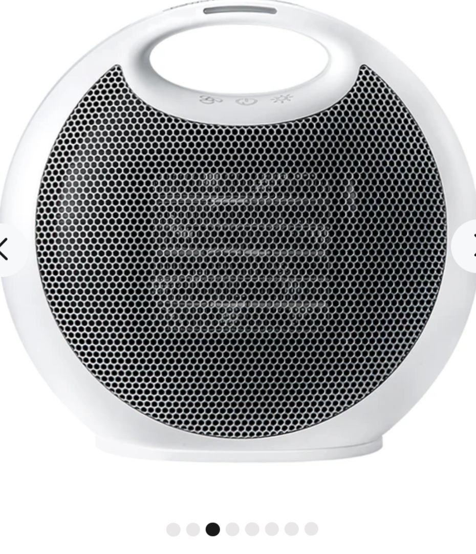 Termoventilátor farelka keramický Ptc model HF800A, bílý, topení