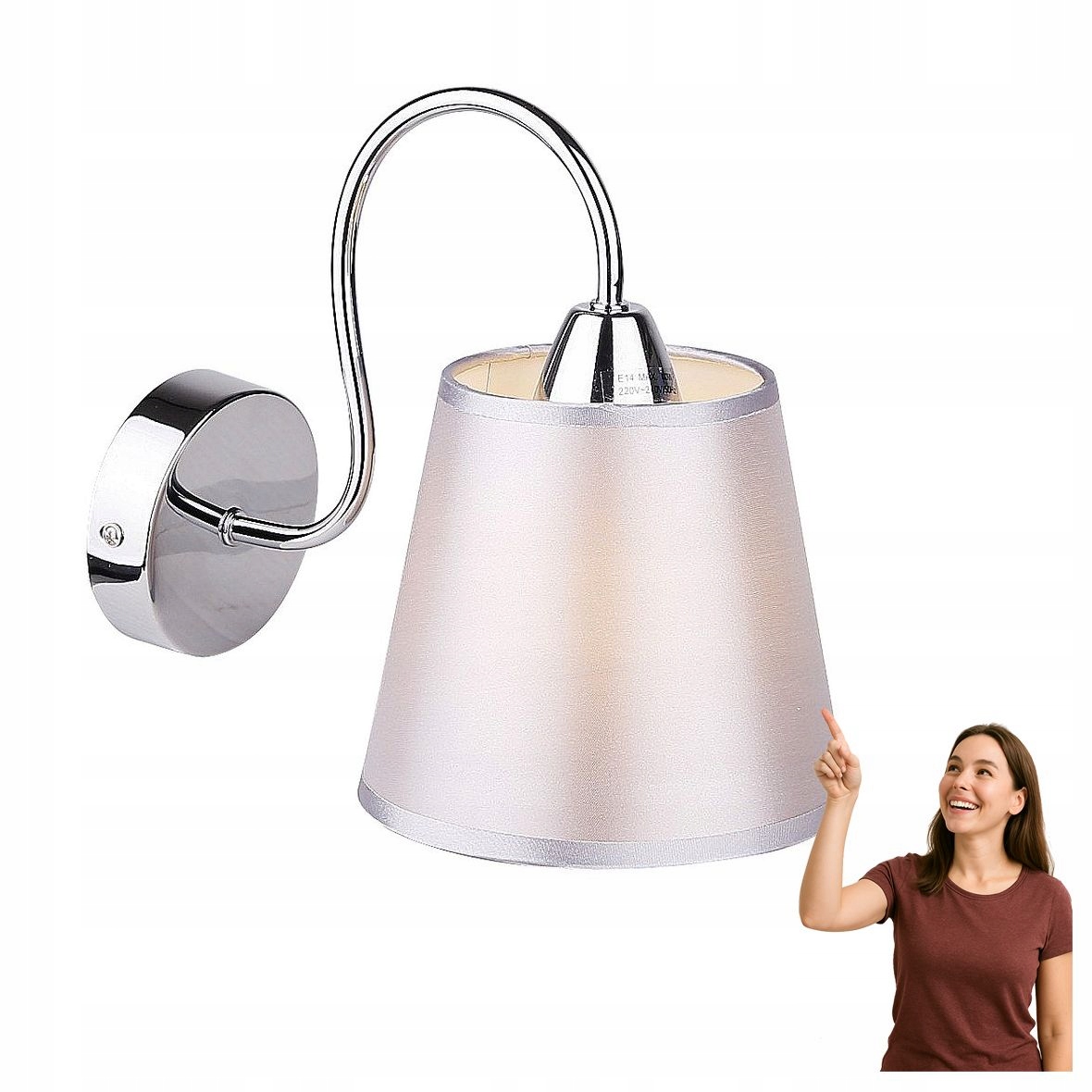 Nástěnné svítidlo Luk 21-70739 Candellux