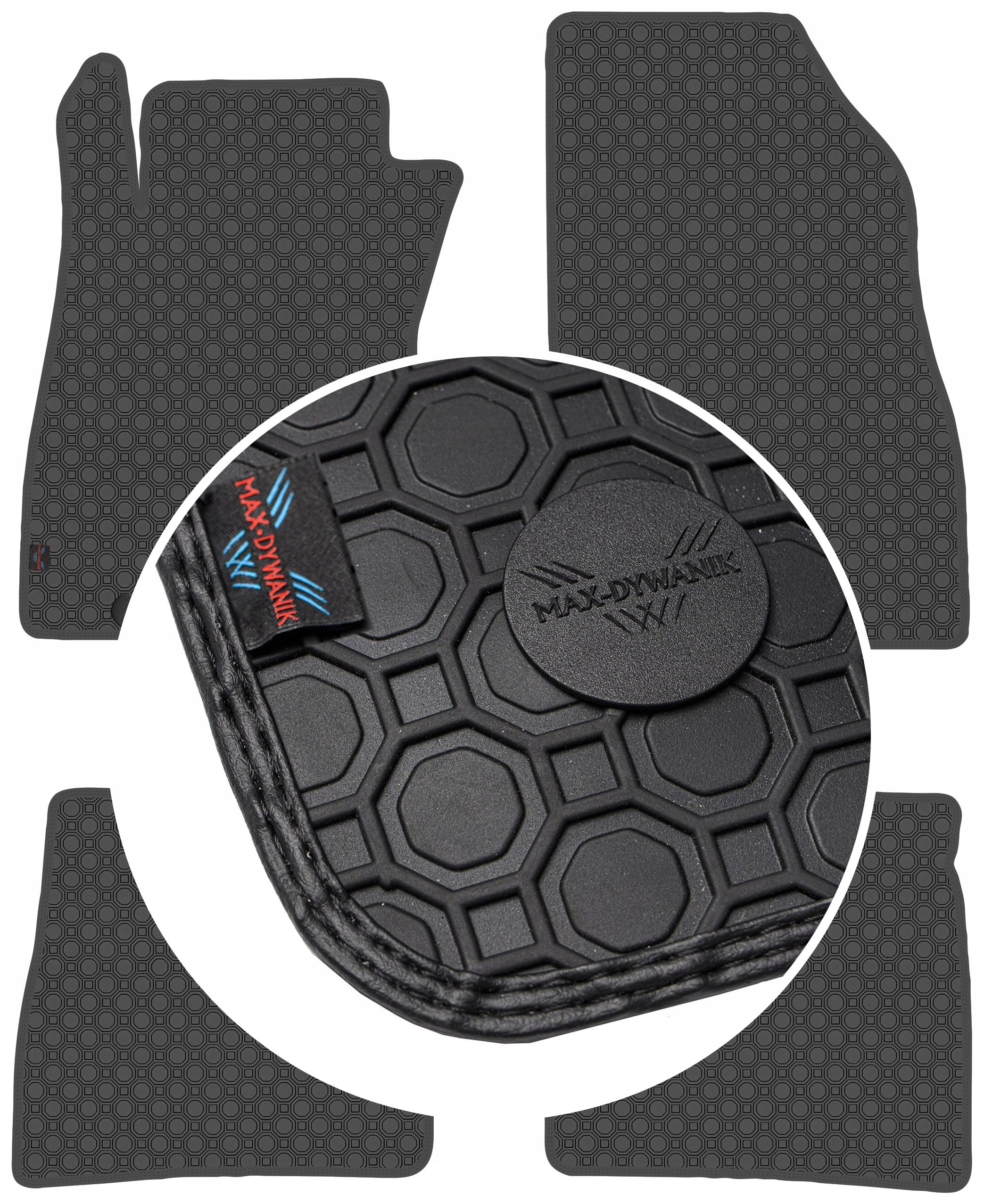 Nissan Pulsar 2014 Čierne koberčeky