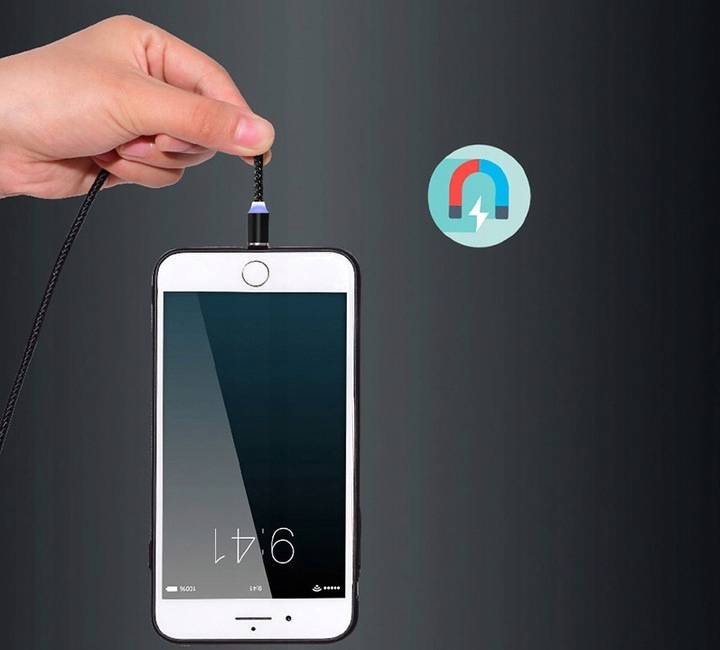 KABEL MAGNETYCZNY 3W1 ŁADOWARKA IPHONE MICRO USB C Przeznaczenie uniwersalna