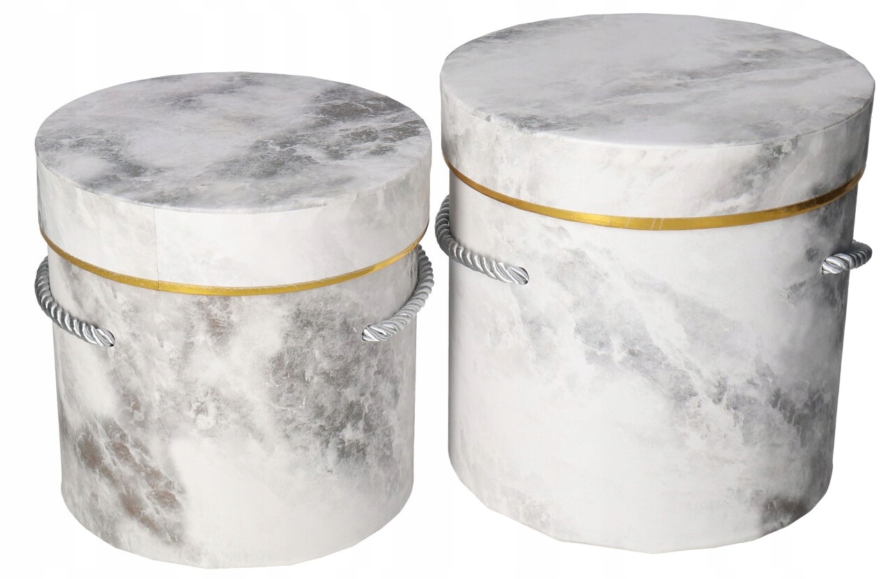 FLOWER BOX PUDEŁKO NA KWIATY PREZENT DEKORACJE 2SZT