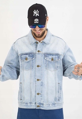 Bunda Prosto Civil modrá džínová