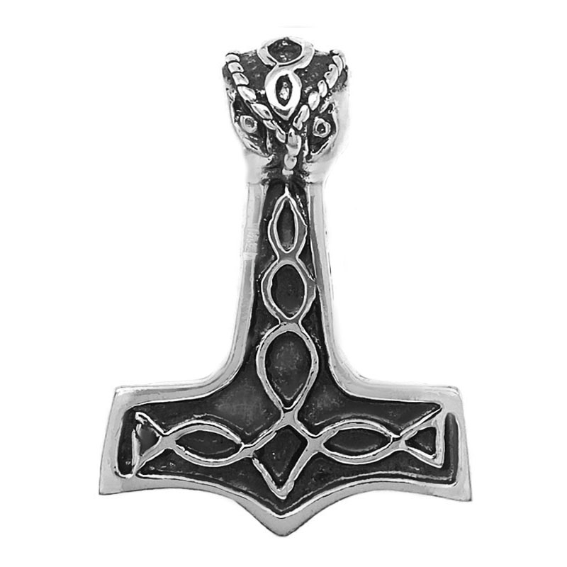 Přívěsek Pánský přívěsek Thor Kladivo Amulet stříbro 925 Severský Viking