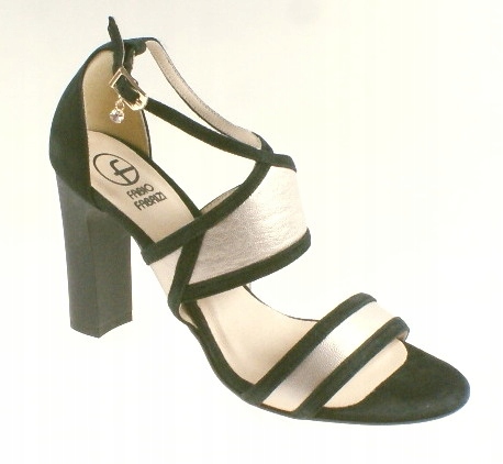 Černé lodičky Fabio Fabrizi 792, Vel .36