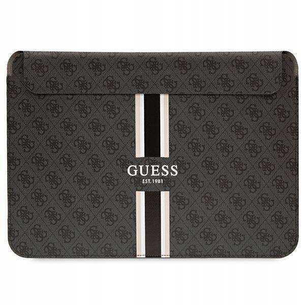 Taška na Notebook 16" Guess Sleeve 4G Printed Stripes (GUCS16P4RPSK) černá