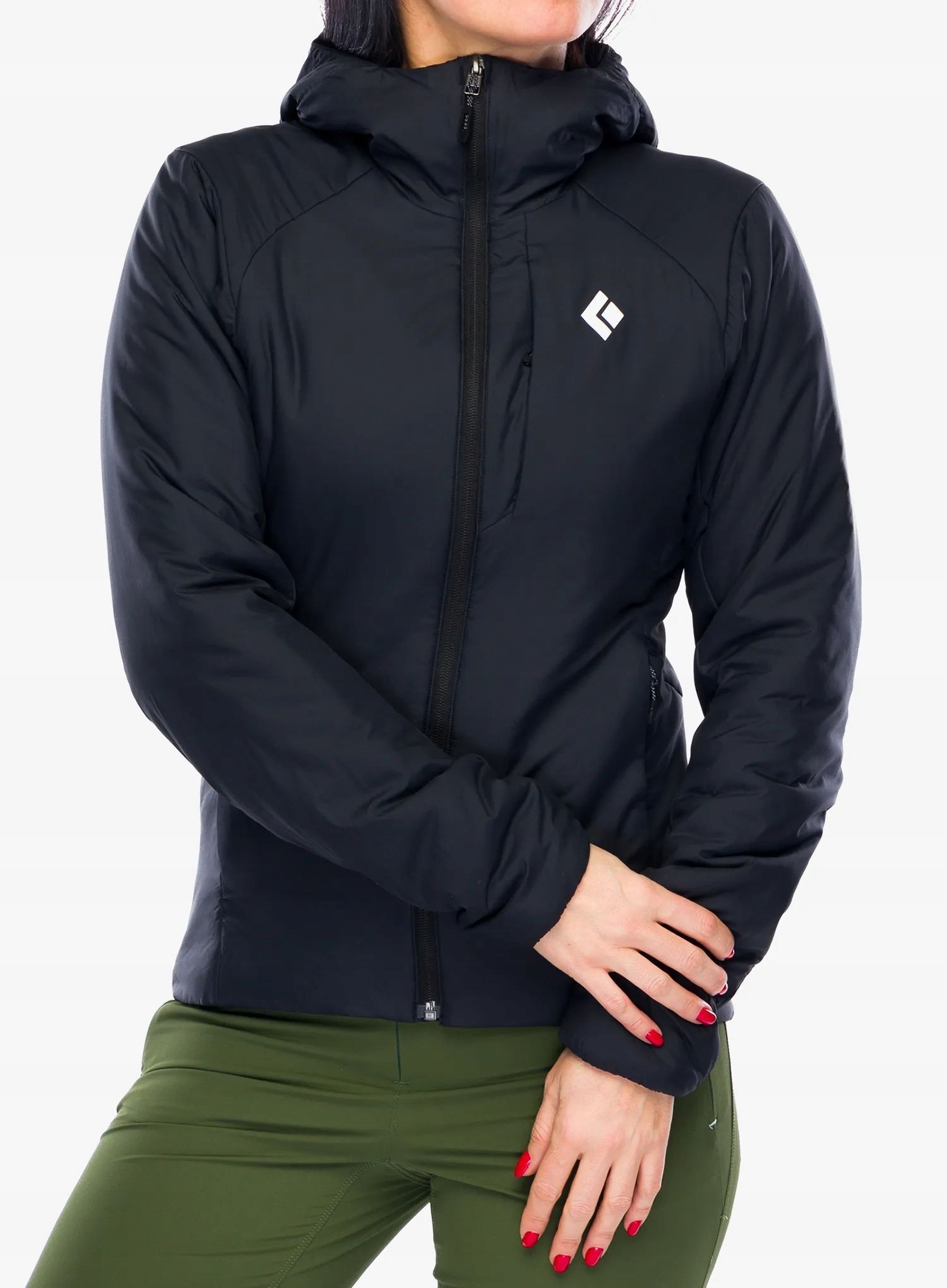 Dámská zateplená bunda Black Diamond First Light Stretch Hoody blck Xs