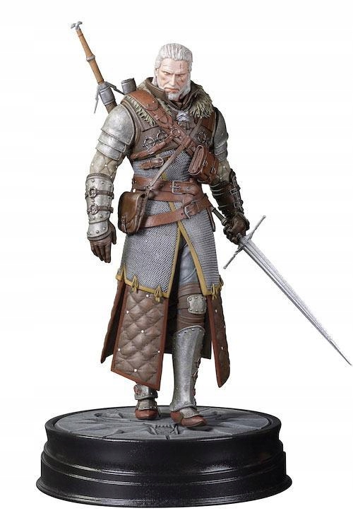 Socha Zaklínač 3 Divoký Hon Pvc Geralt Velmistr Medvěd 24 cm
