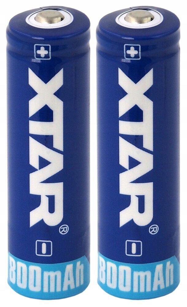 Akumulator Xtar 14500 R6 800 mAh z zabezpieczeniem Pojemność 800 mAh