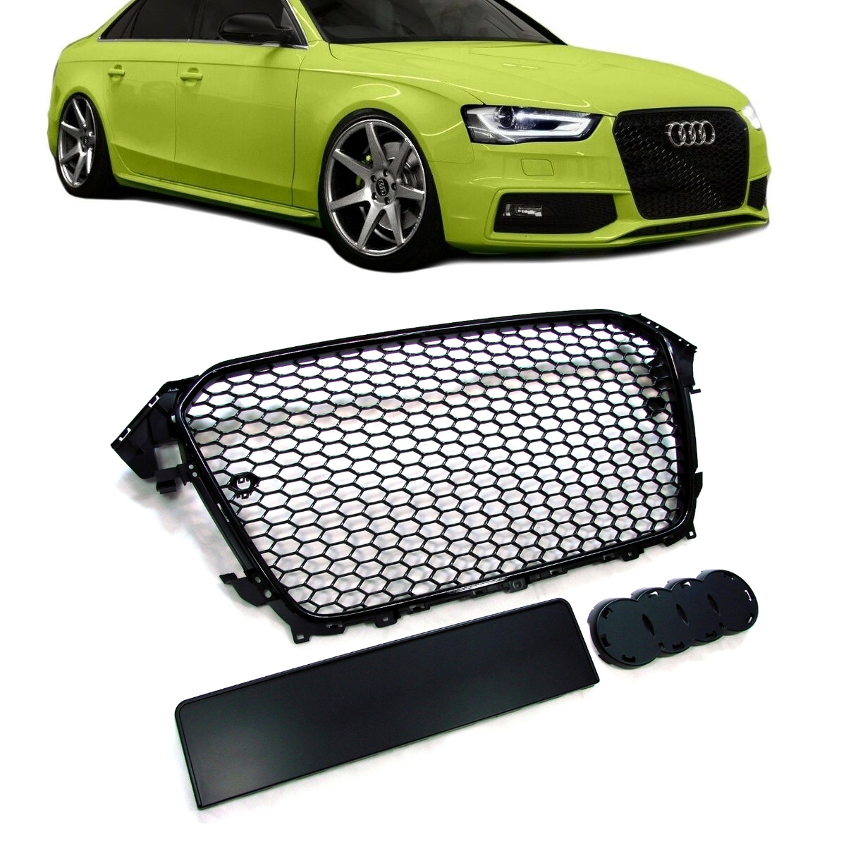 

Atrapa grill Audi A4 B8 8K lift 12- Rs look połysk