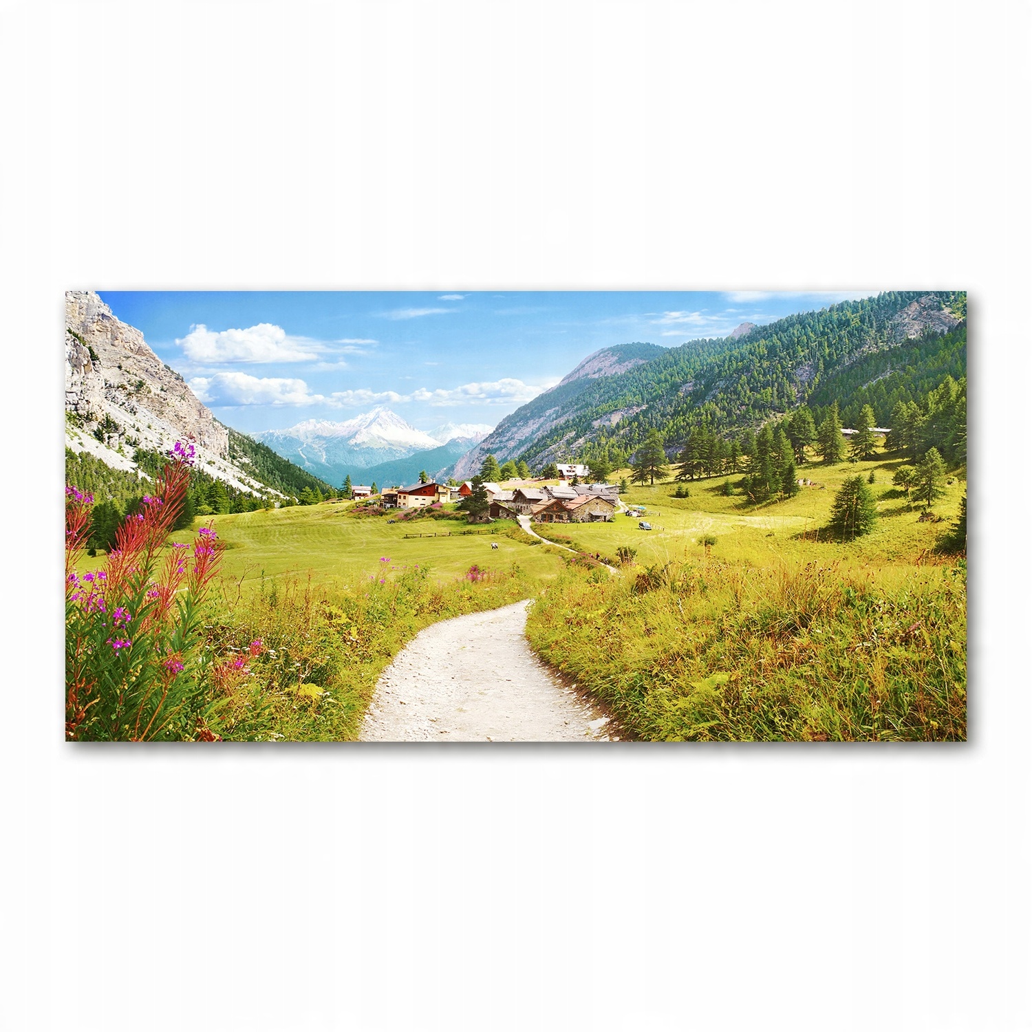 

Foto-obraz akrylowy Pastwisko w Alpach 140x70 cm