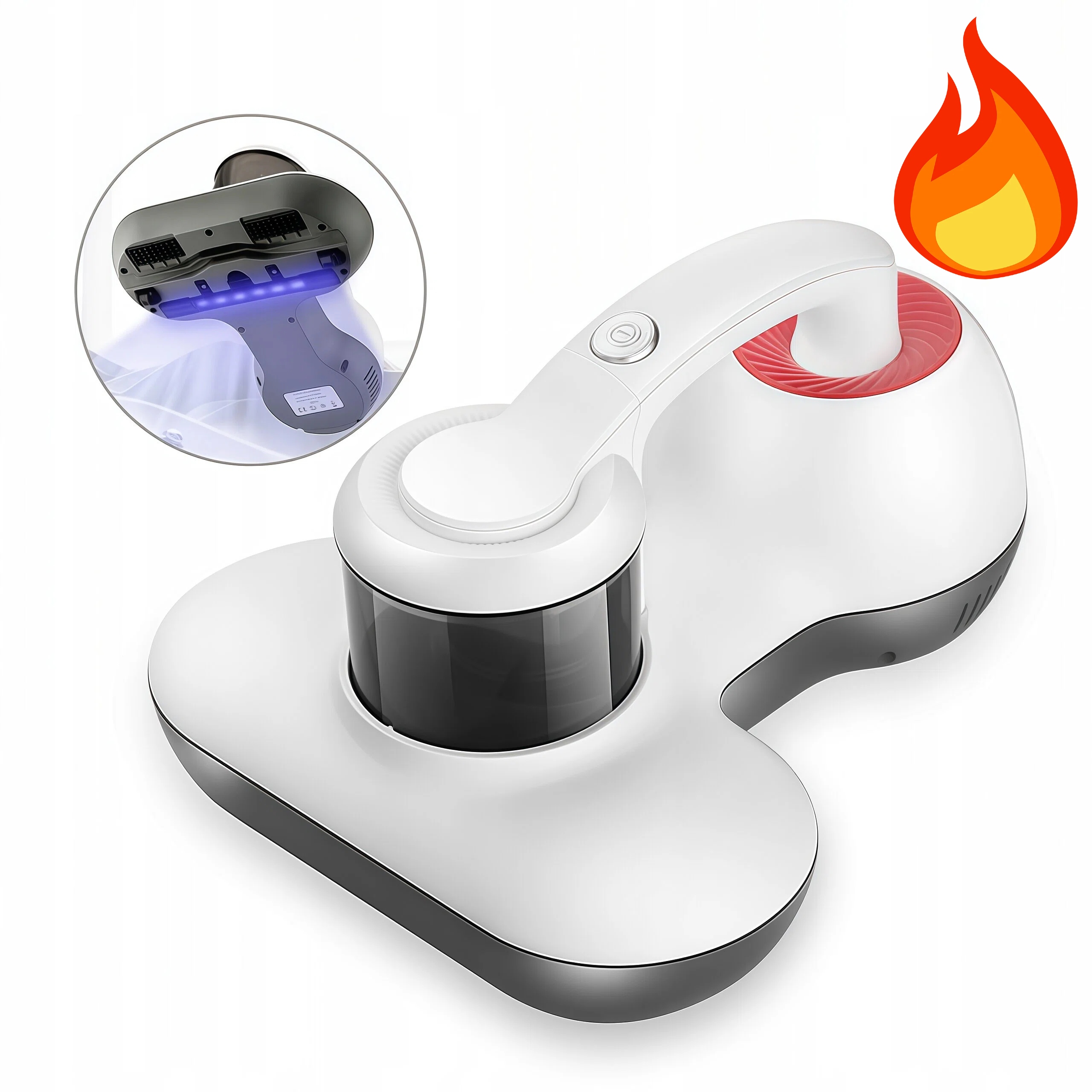 Levně Vysavač Na Matrace Roztočů Uv 16 Kpa Antibakteriální Ruční