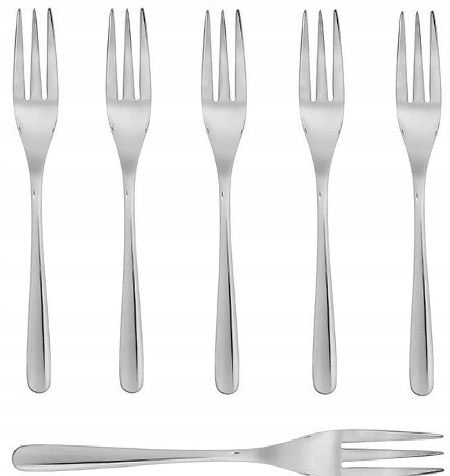 GERPOL VENUS WIDELCZYKI DO CIASTA TORTU OWOCÓW ZESTAW DLA 6 OSÓB MODERN