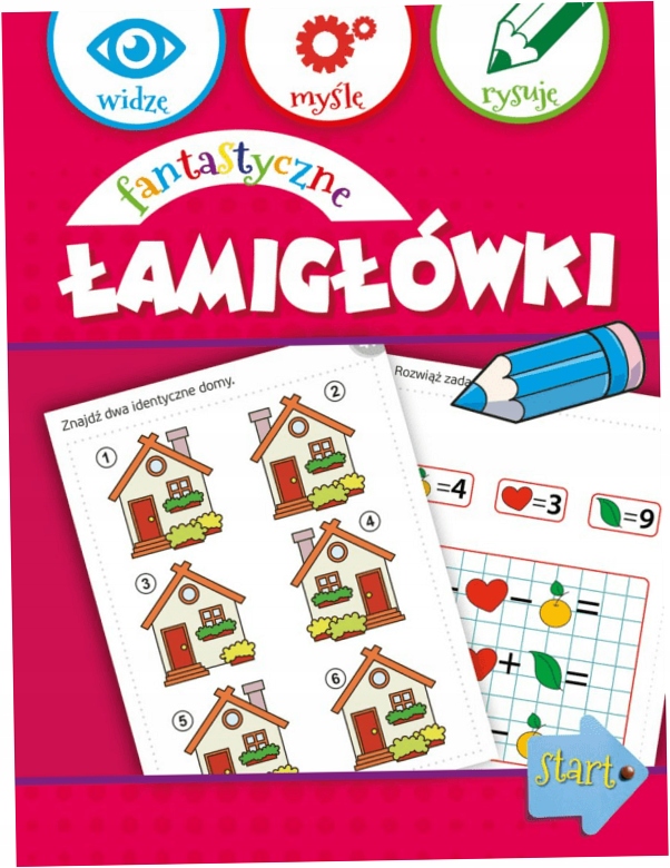 Widzę, myślę, rysuję. Fantastyczne łamigłówki Anna Wiśniewska
