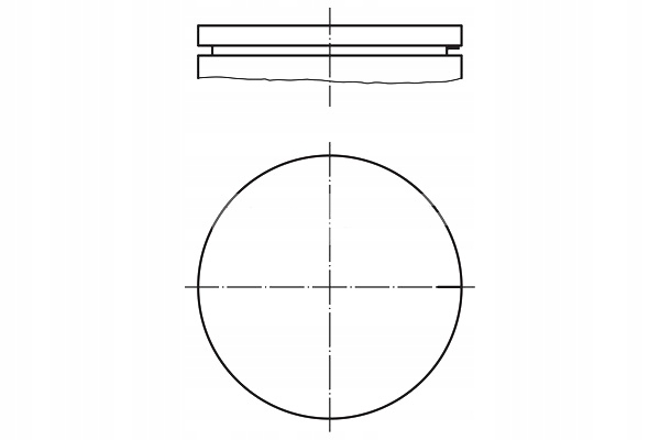 MAHLE TŁOK 75.81 STD RENAULT 19 I 19 II 19 II CHAMADE CLIO II KANGOO