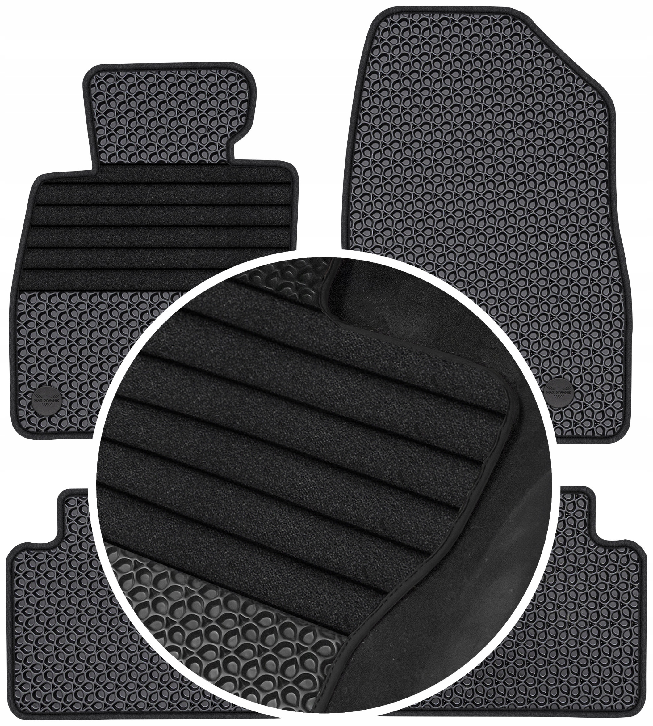 Mazda 6 III kombi 2013 Gumové rohože Eva Eternity Vyztužení XXL