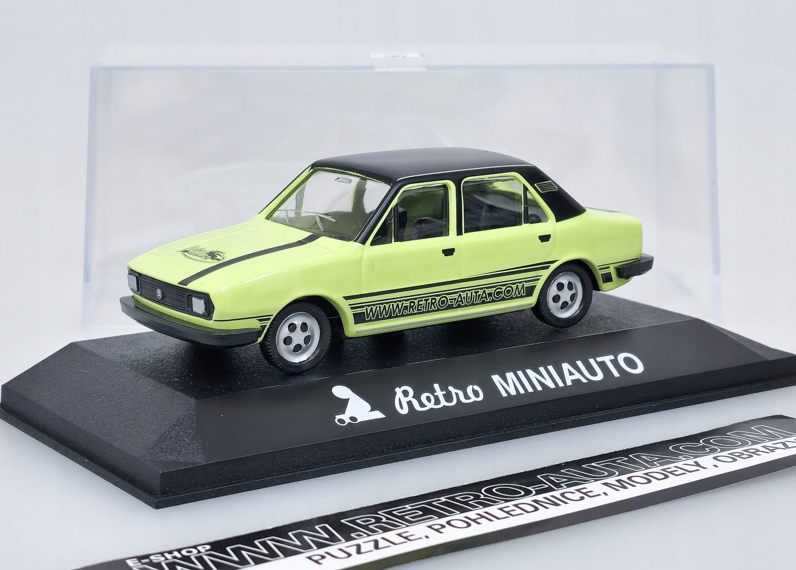 Retro Miniauto 1 Retro-Auta Zelené Kaden 1:40