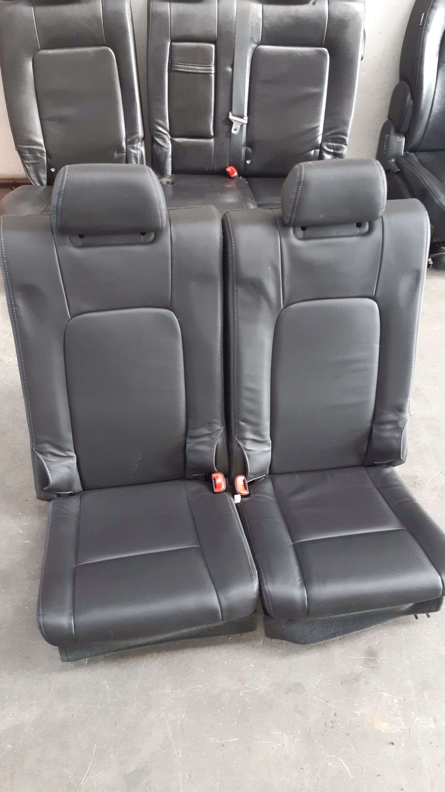 Sitze skorzane grzane kpl Chevrolet Captiva