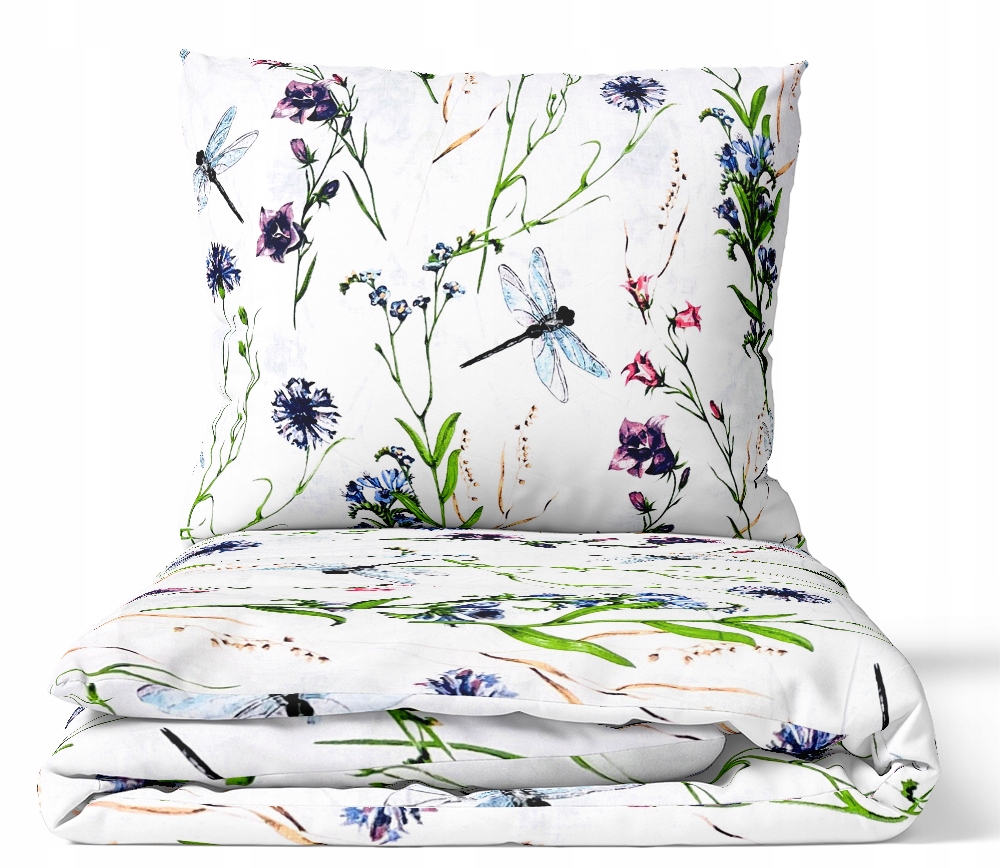 Komplet pościeli 160x200 2x 70x80 100% bawełna gruba polska wzór wz16