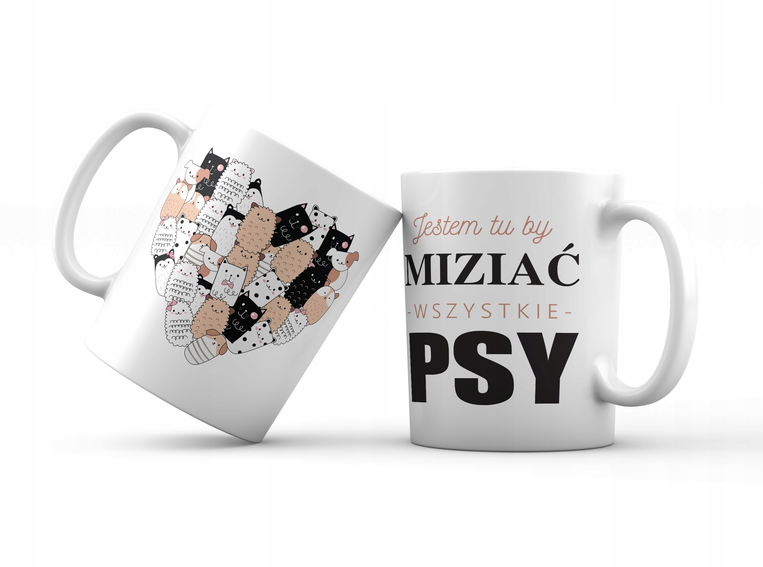 

Kubek prezent Mizianie Psów pies pieski