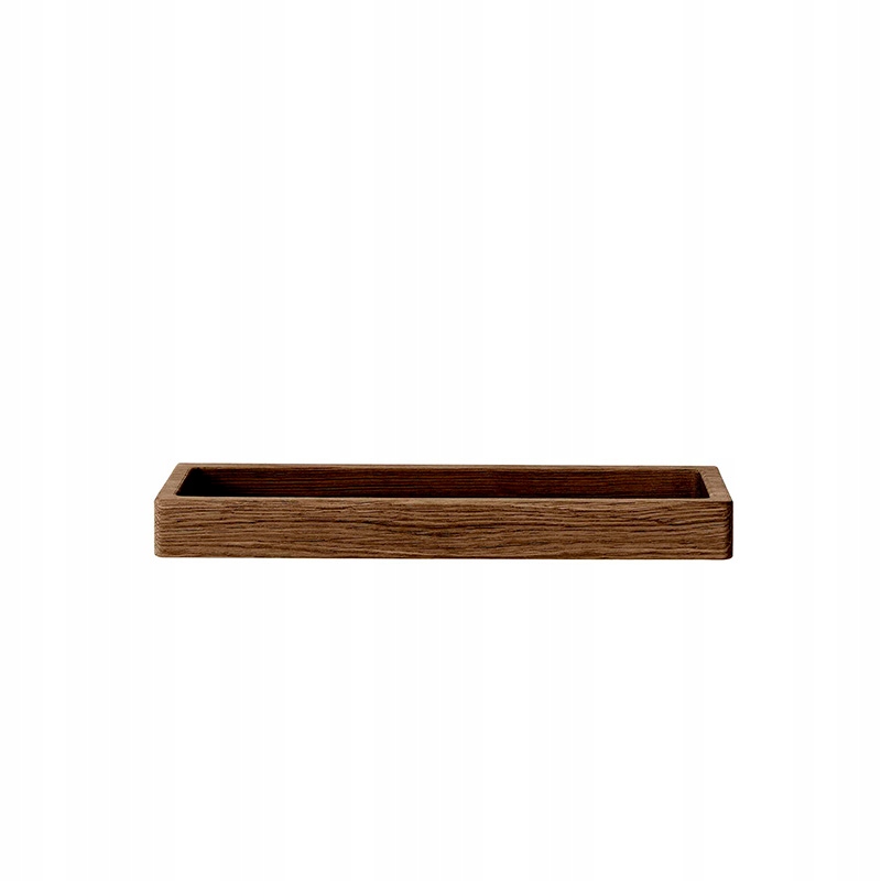 Andersen Shelf 10 Drevená kúpeľňová nástenná polica 32 cm Tmavohnedá